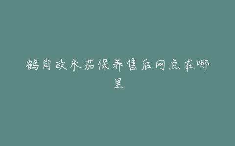 鹤岗欧米茄保养售后网点在哪里